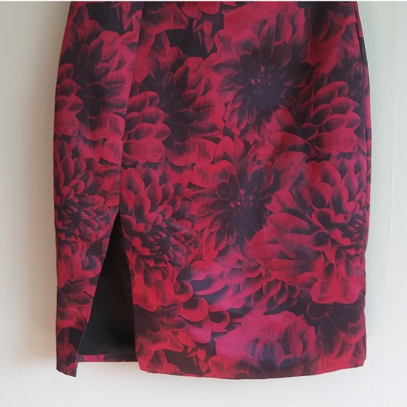 NWT Revolve NBD Floral Strapless Slit Dress - Picture 5 of 8